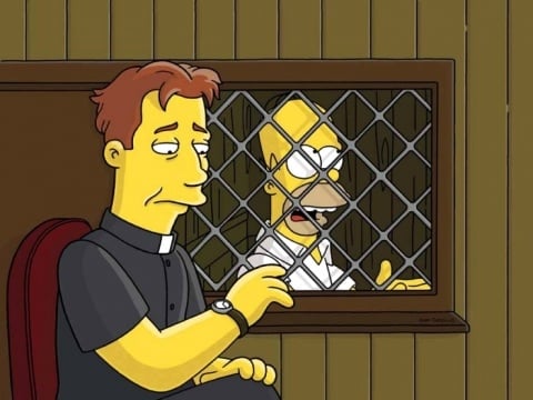 LiamNeeson Simpsons