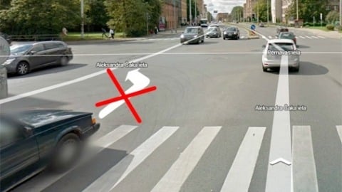 pernavas caka krustojums