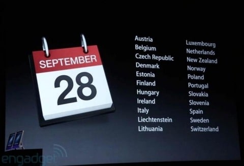 iphone5 countries