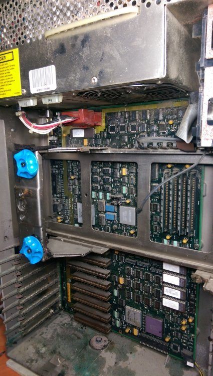 IBM PS/2 (Model 60) unpacked opened