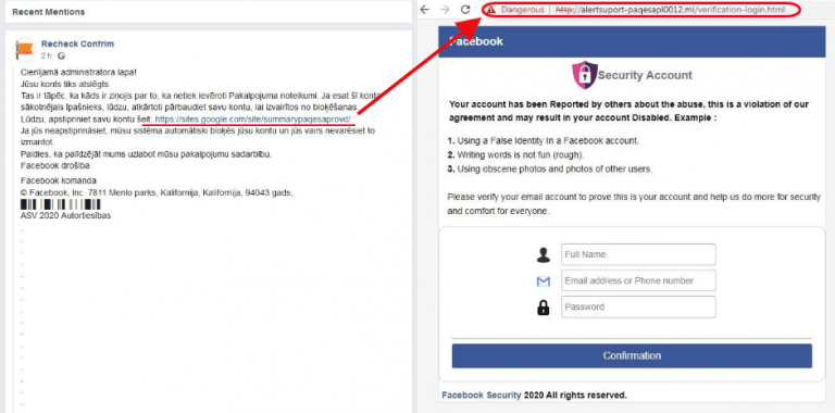 phishing page facebook 6aug2020
