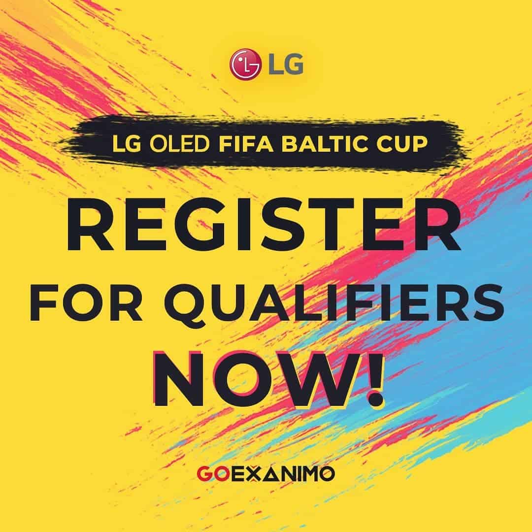 LG OLED FIFA Baltic Cup