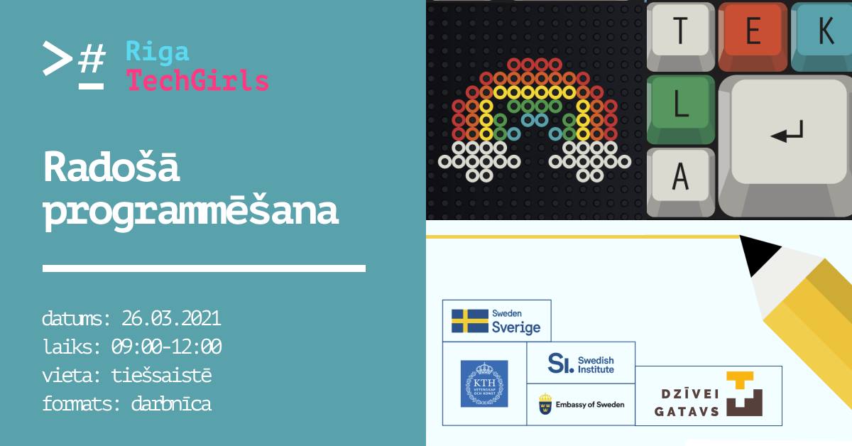 Riga TechGirls radosa darbnica
