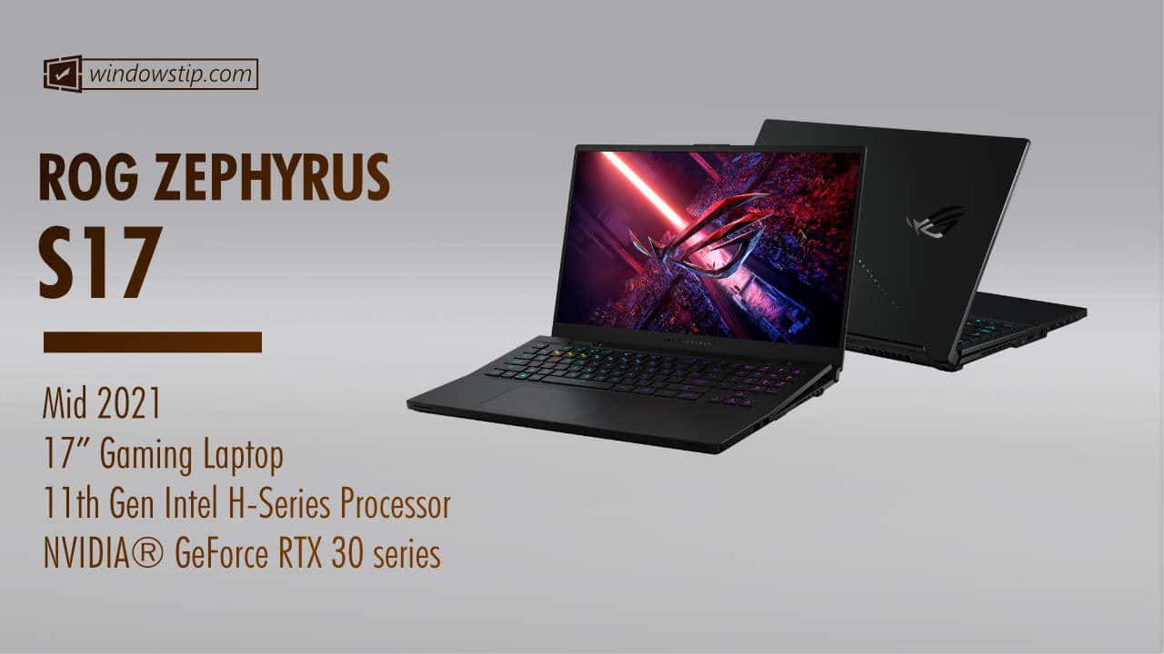 asus rog zephyrus s17