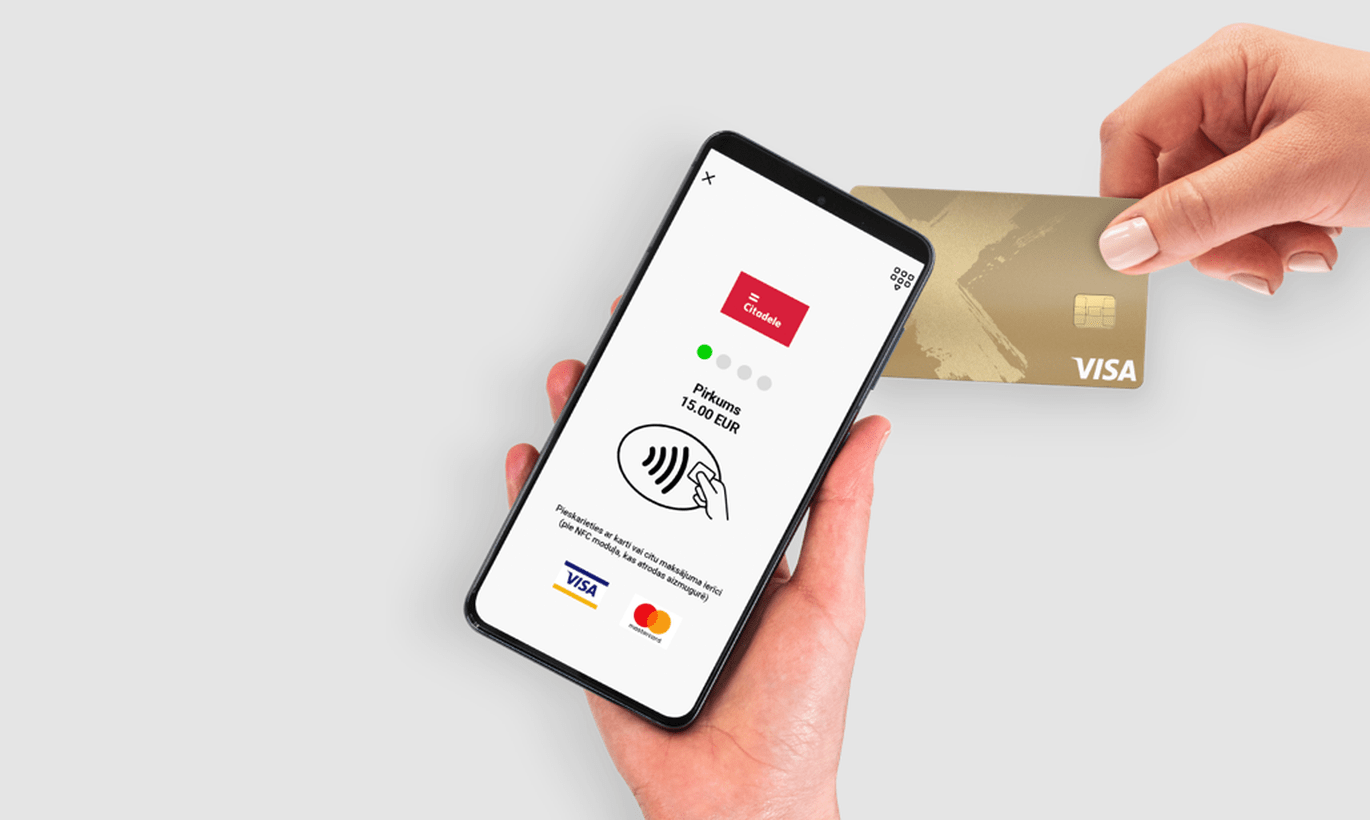 citadele phone terminal