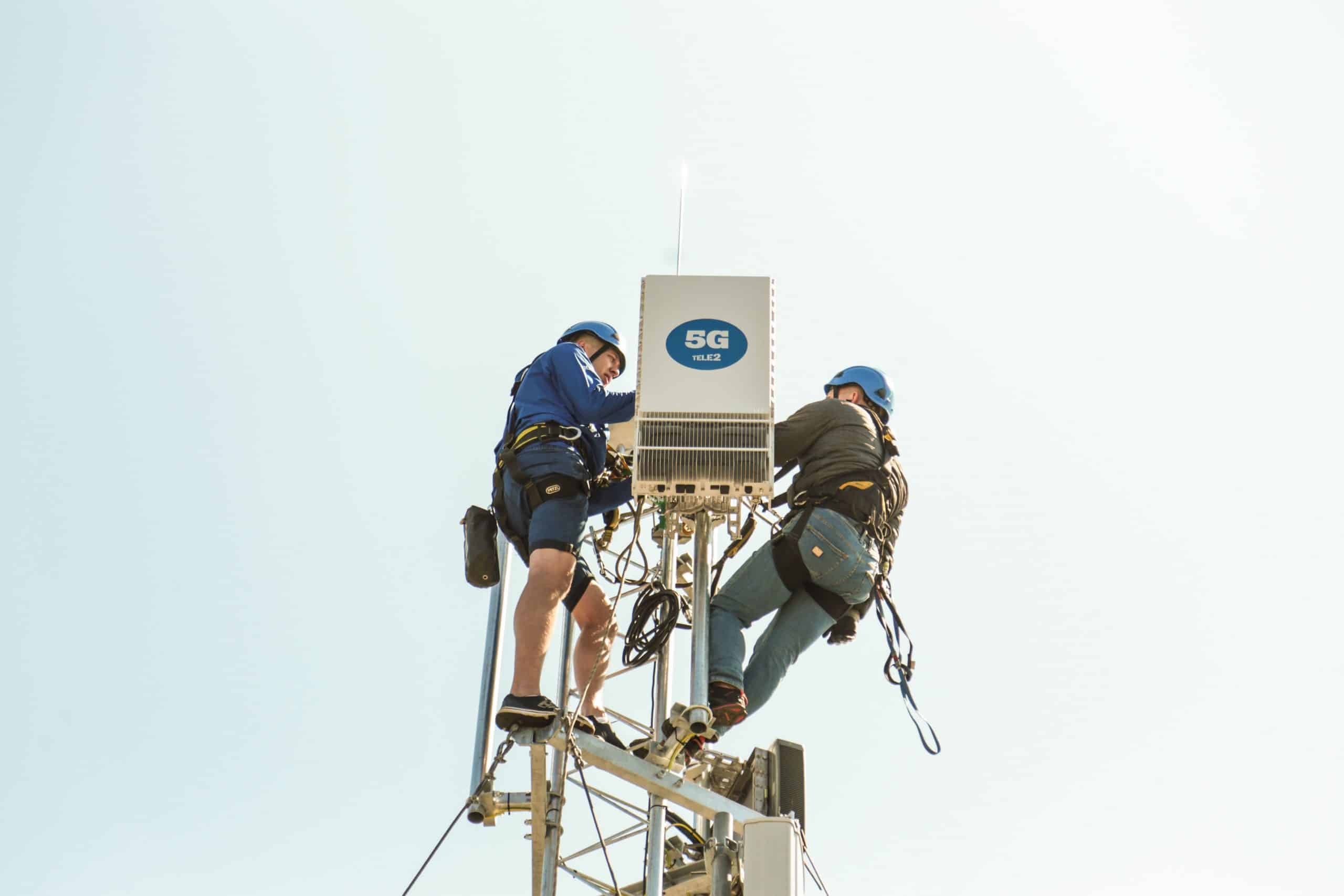 Tele2 5G bazes stacija